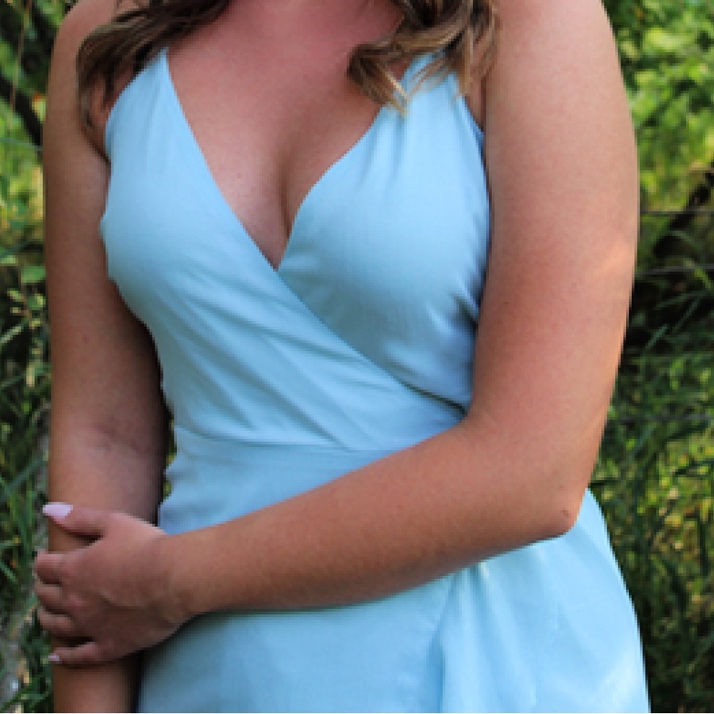 Wrap summer dress